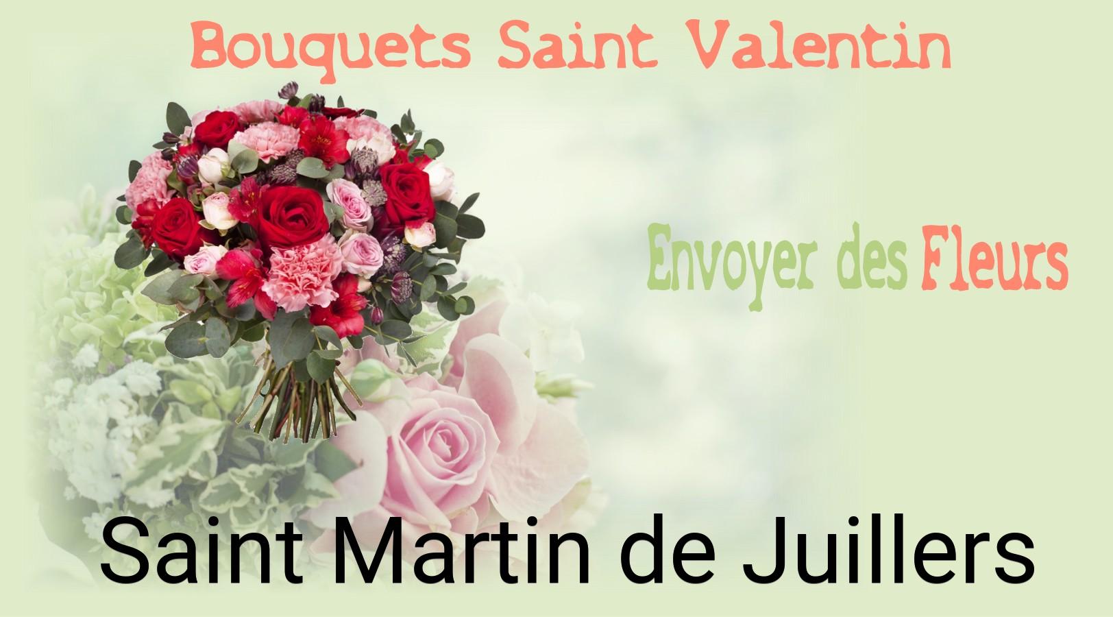 Roses de Saint-Valentin livrées à Saint-Martin-de-Juillers